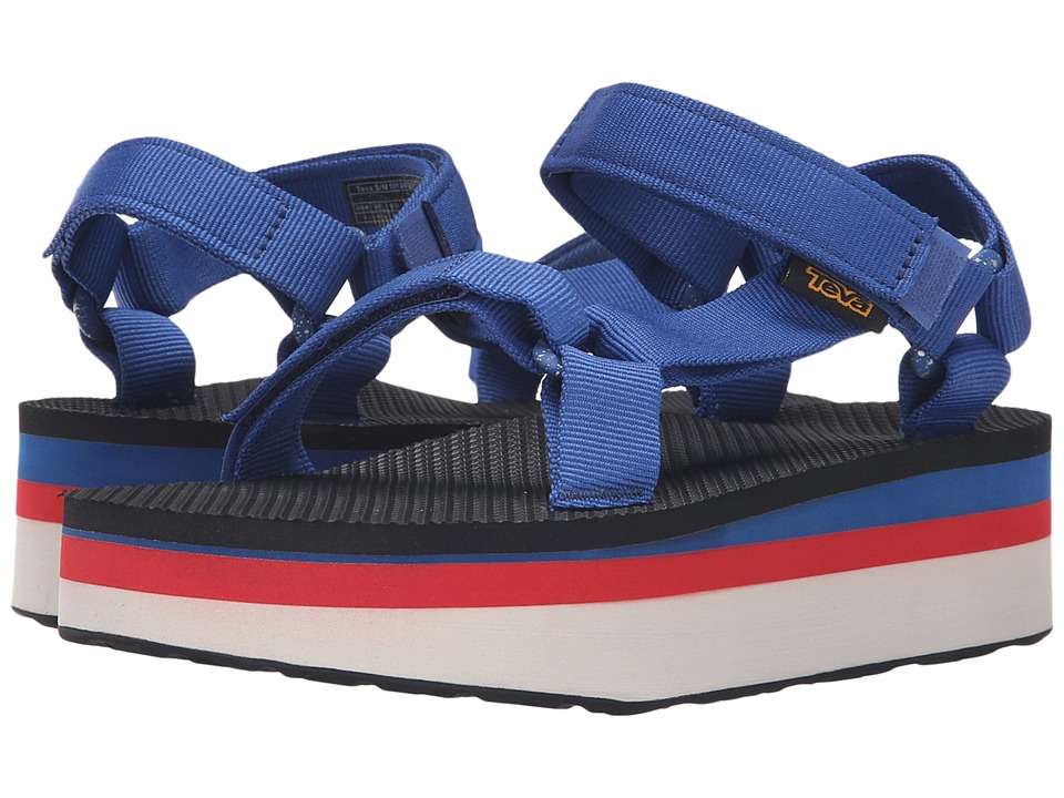 Teva Flatform Universal Retro (True Blue) Women
