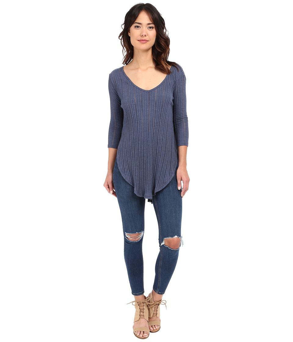 Free People Astroia Hacci (Denim Blue) Women