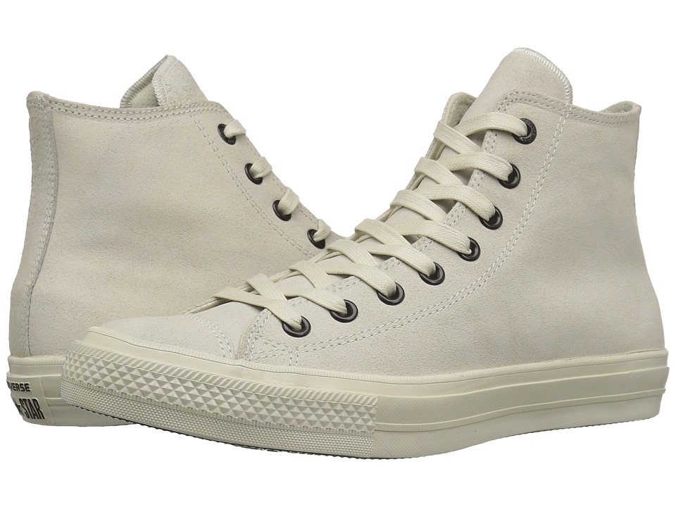 Converse by John Varvatos Chuck Taylor(r) All Star(r) II Coated Leather Hi (Turtledove/Turtledove/Turtledove) Lace up casual Shoes