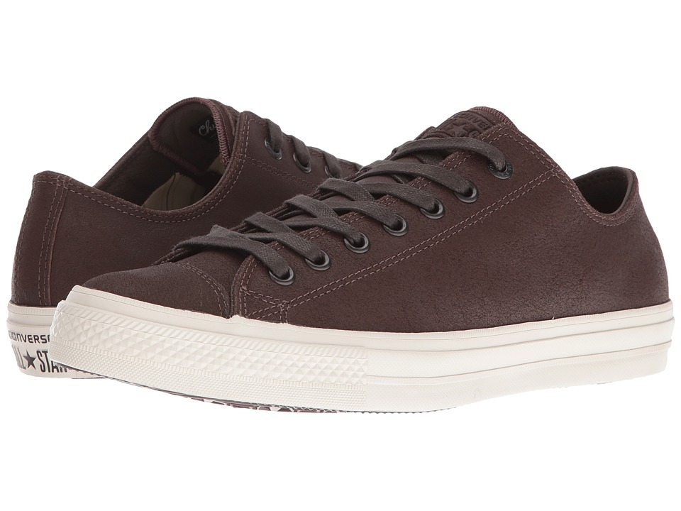 Converse by John Varvatos Chuck Taylor(r) All Star(r) II Coated Leather Ox (Brown/Turtledove) Lace up casual Shoes