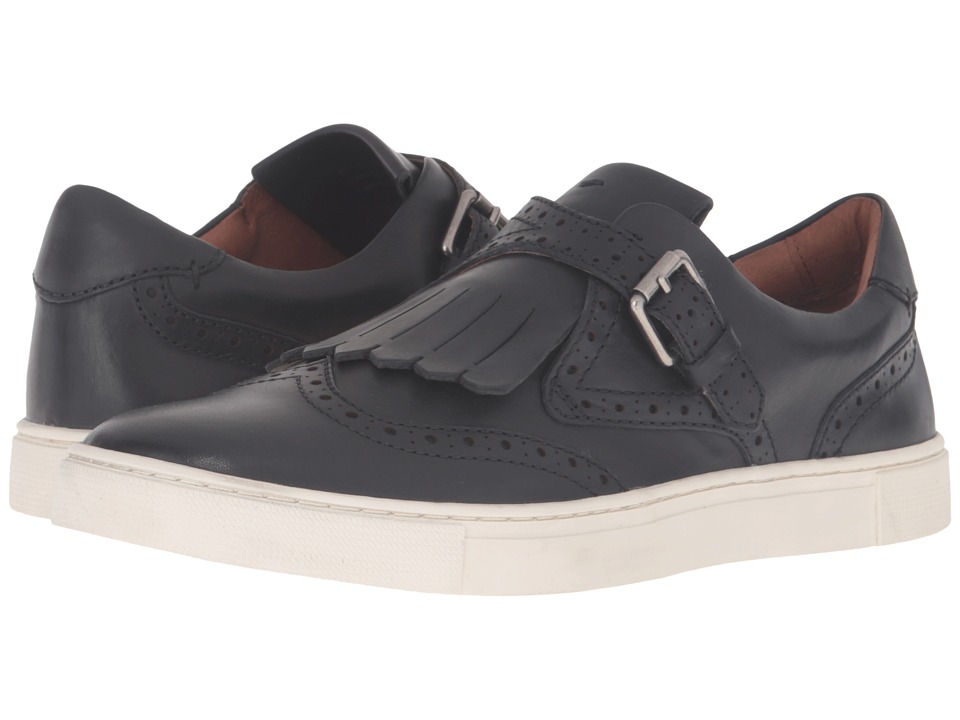 Frye Gemma Kiltie (Black Smooth Vintage Leather) Women