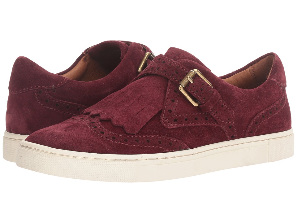 Frye Gemma Kiltie (Bordeaux Oiled Suede) Women