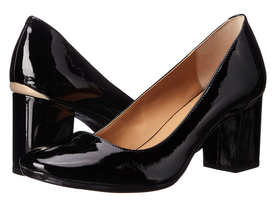 Calvin Klein Cirilla (Black Patent Leather) High Heels