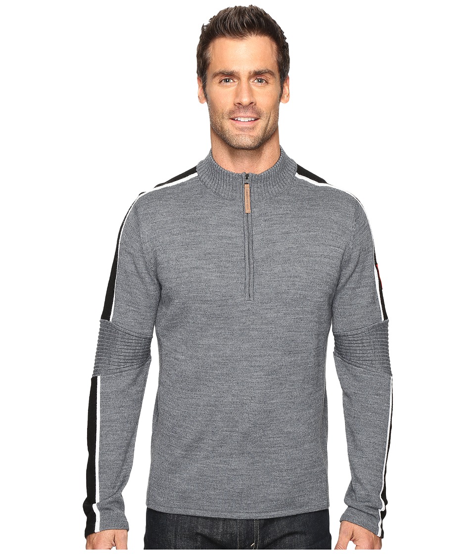 Obermeyer Vista 1/2 Zip Sweater (Light Heather Grey) Men