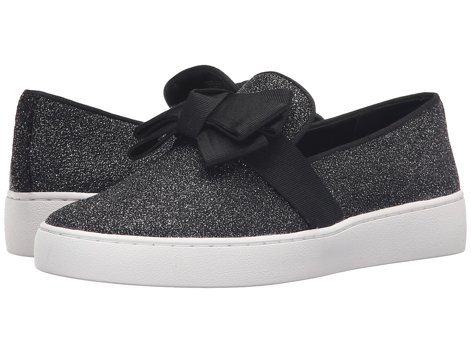 Michael Kors Val (Black Glitter Metallic/Grosgrain) Women