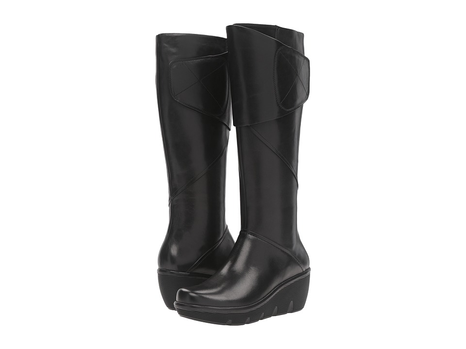 Clarks Clarene Wake (Black Leather) Women