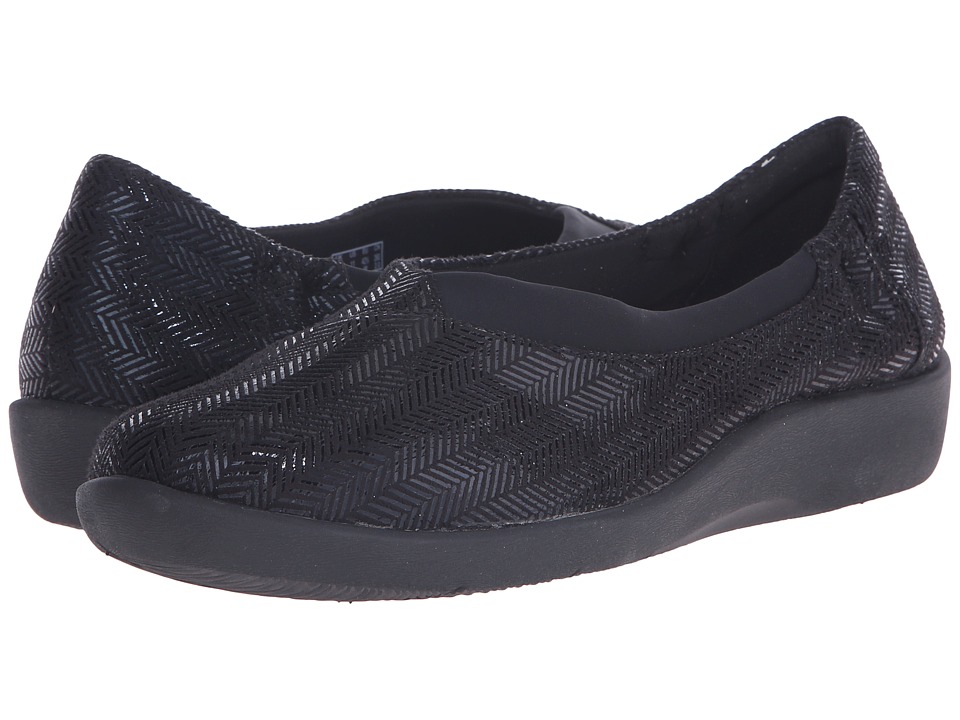 Clarks - Sillian Jetay (Black Mini Diamond) Women
