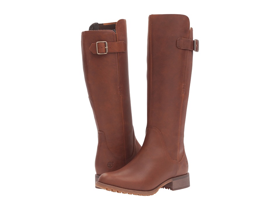 Timberland Banfield Medium Shaft Waterproof Boot (Dark Brown Full Grain) Women