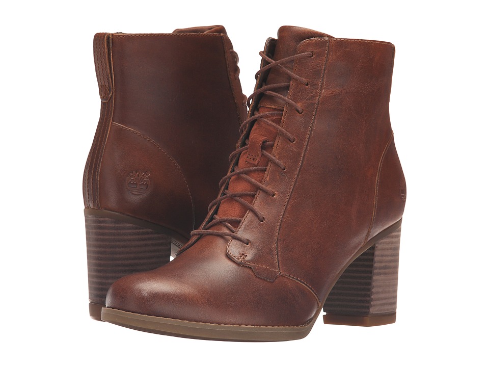 Timberland Atlantic Heights Lace Chukka Boot (Medium Brown Full Grain) Women
