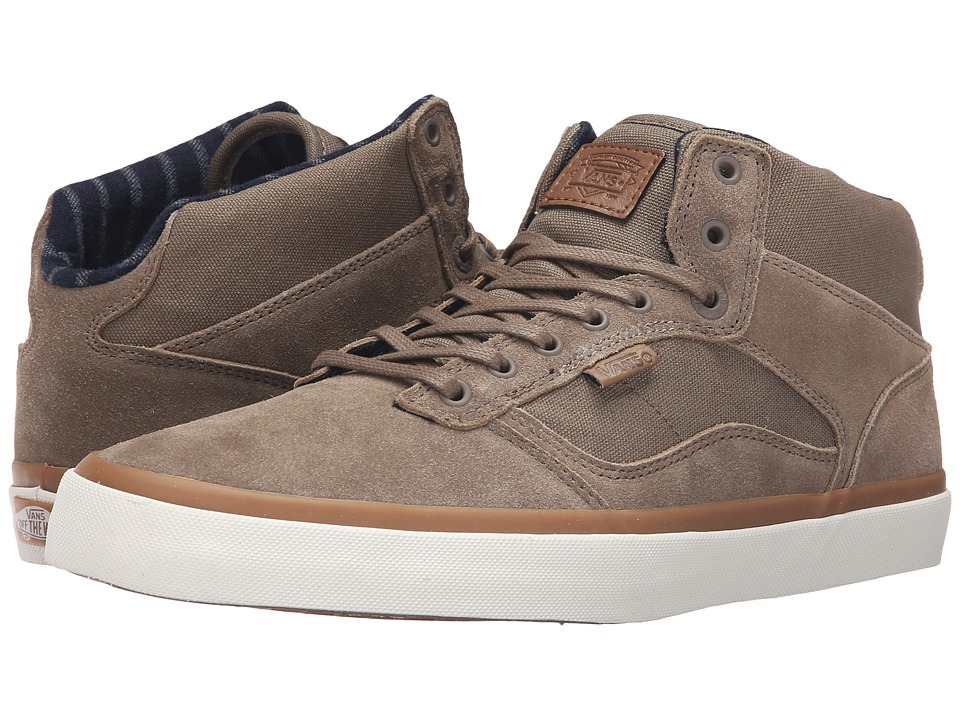 Vans Bedford ((Canvas/Suede) Walnut/Marsh) Skate Shoes
