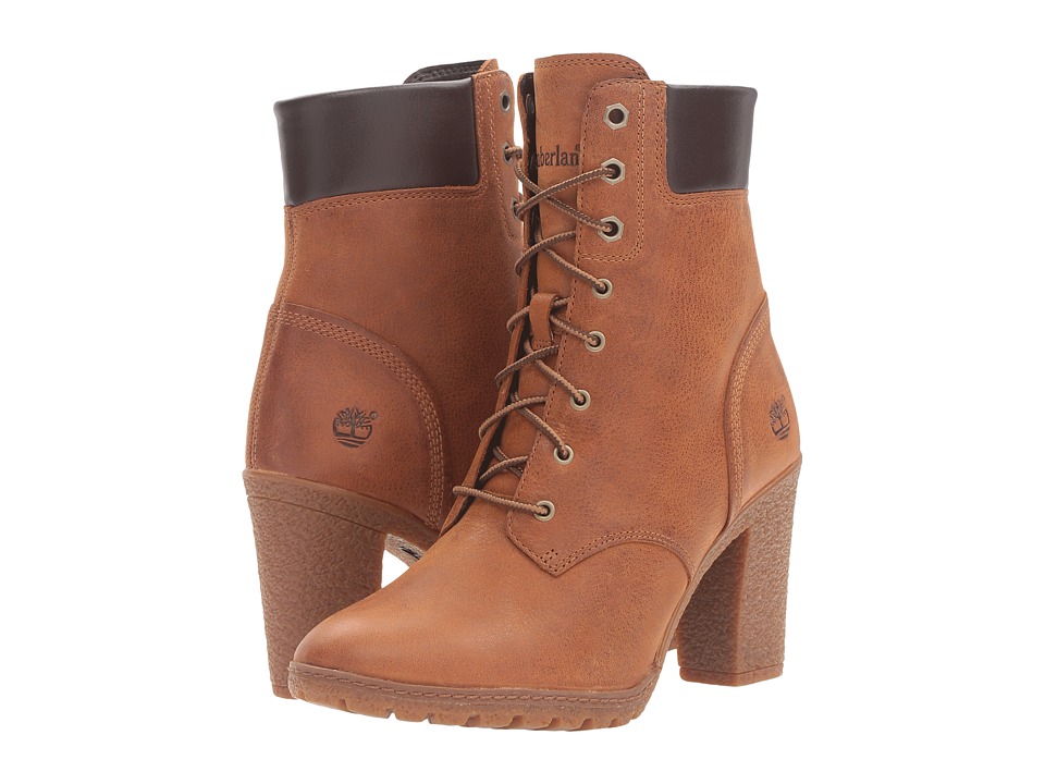 Timberland Earthkeepers Glancy 6 Boot (Wheat Full Grain) Women
