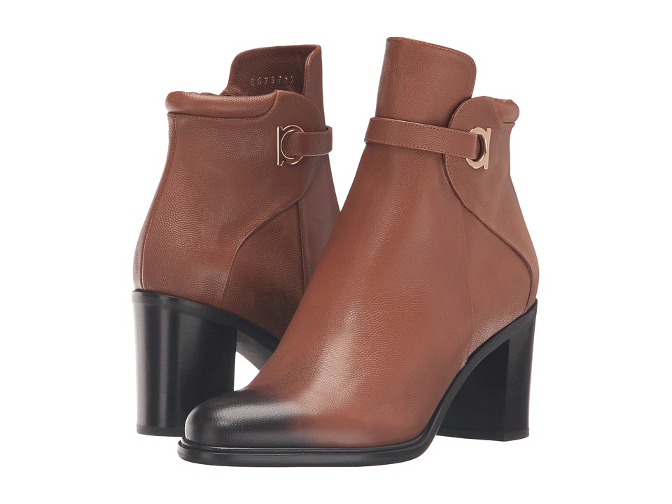 Salvatore Ferragamo Florian (Ecorce Light Pebbled Leather) Women