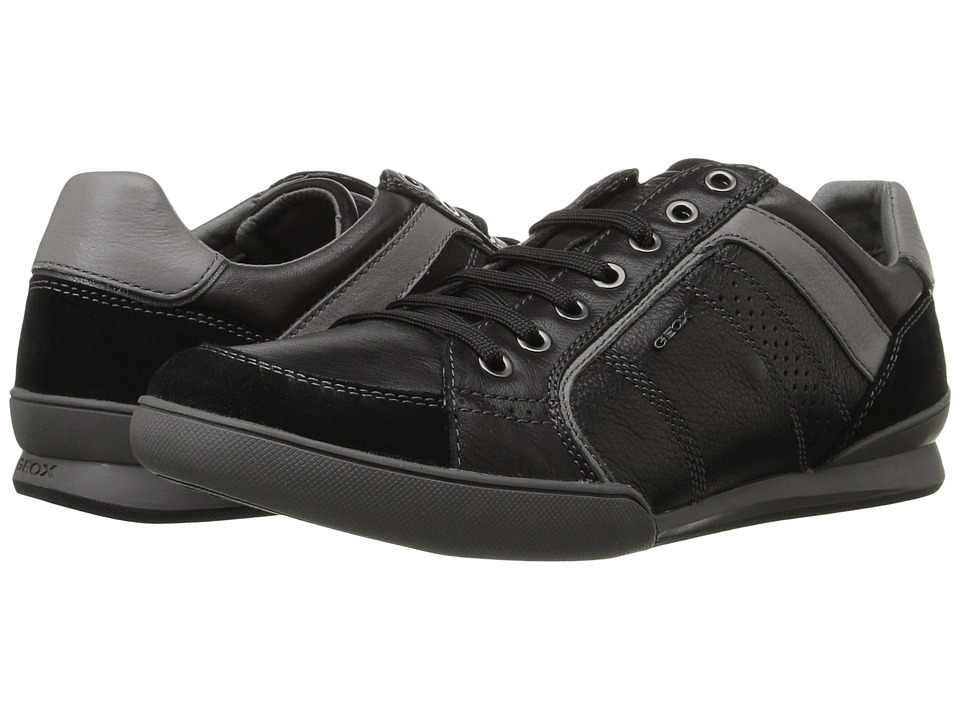 Geox U KRISTOF3 (Black/Dark Grey) Men
