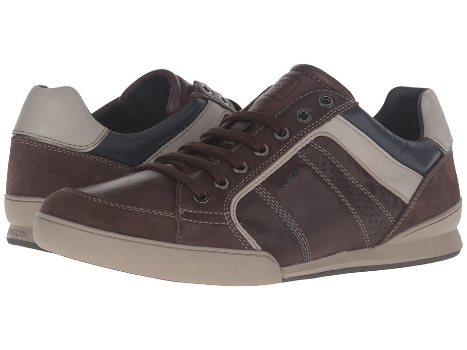 Geox U KRISTOF3 (Dark Brown/Beige) Men