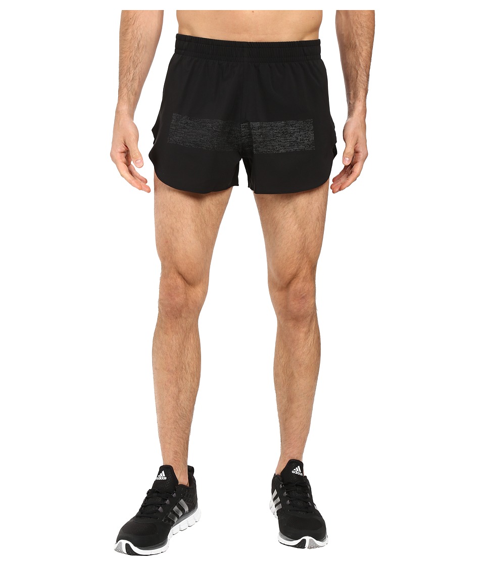 adidas - Supernova Split Shorts (Black) Men