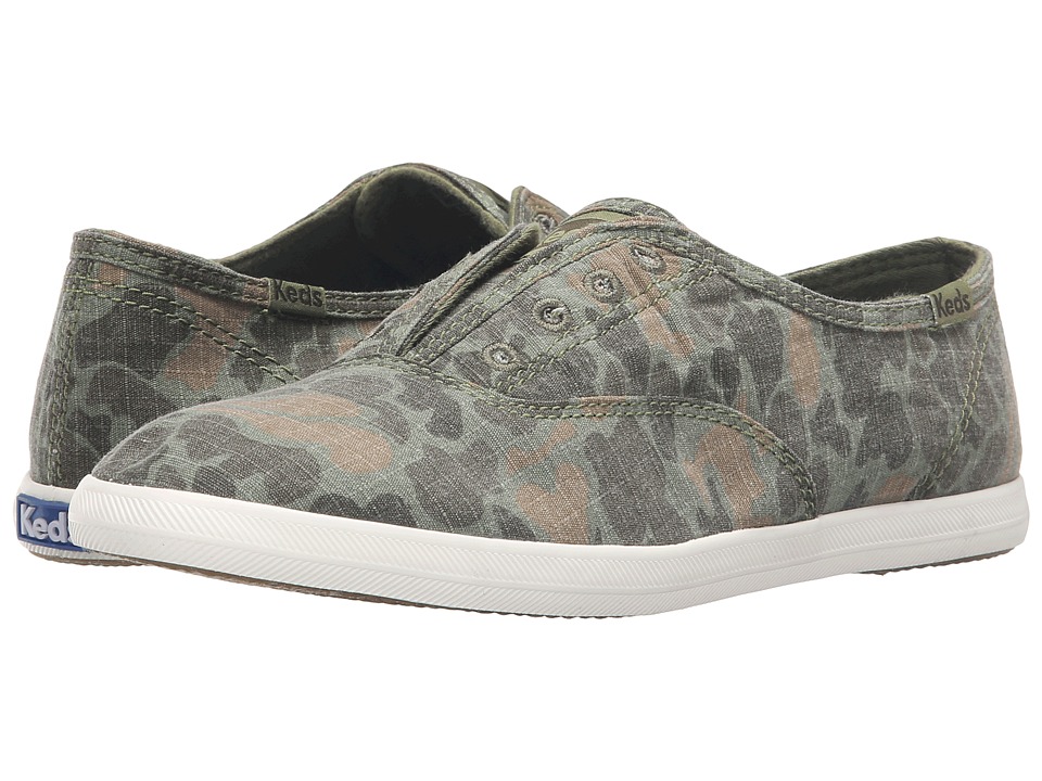 Keds Chillax Ripstop Camo (Olive Camo) Women