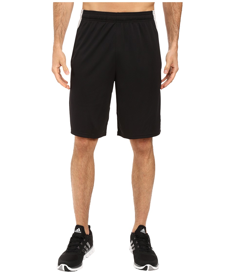 adidas Aeroknit Decoy Burnout Shorts (Black/MGH Solid Grey) Men