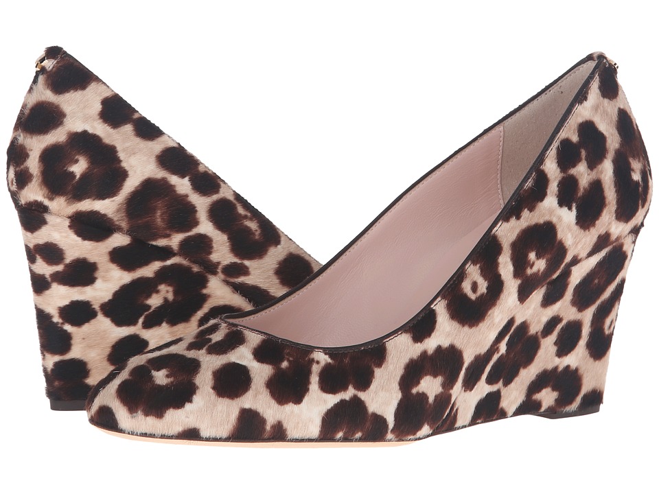 Kate Spade New York Amory (Blush/Brown Leopard Haircalf Print) Women