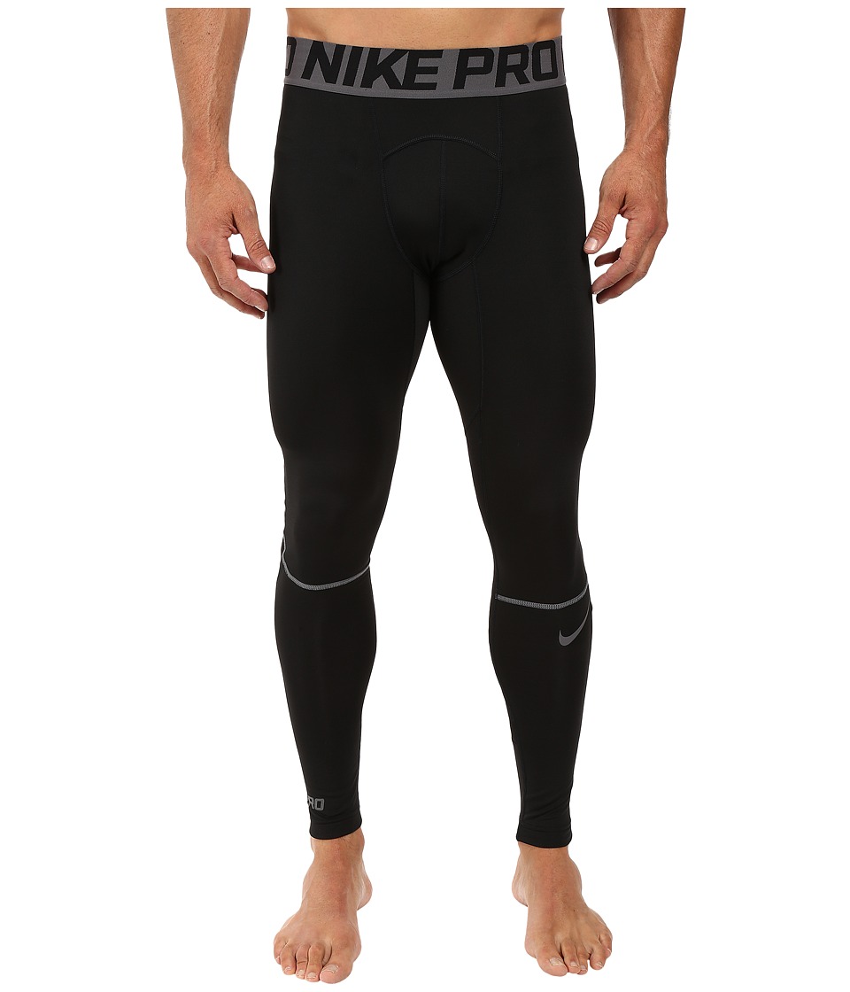 Nike Pro Hyperwarm Training Tight (Black/Dark Grey/Dark Grey) Men