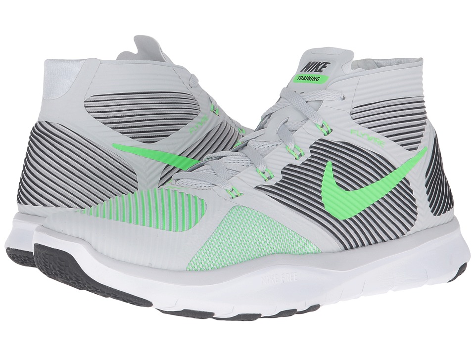 Nike Free Train Instinct (Pure Platinum/Black/White/Rage Green) Men