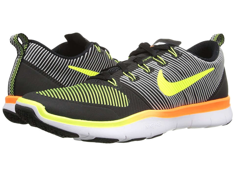 Nike Free Train Versatility (Black/Total Orange/Volt) Men