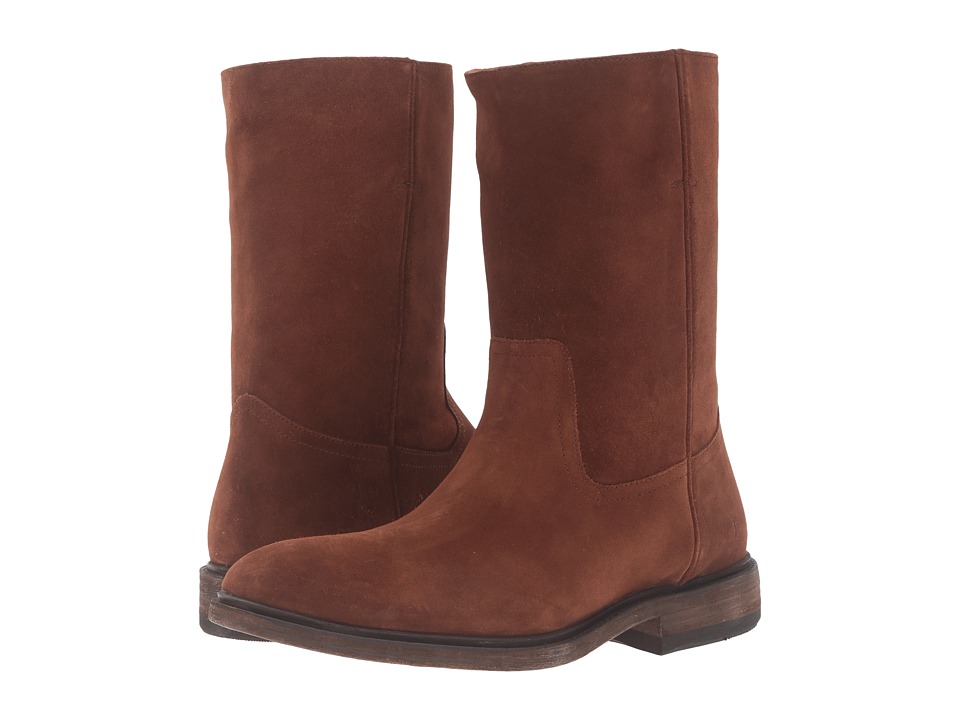 Frye Chris Pull-On (Brown Oiled Suede) Men