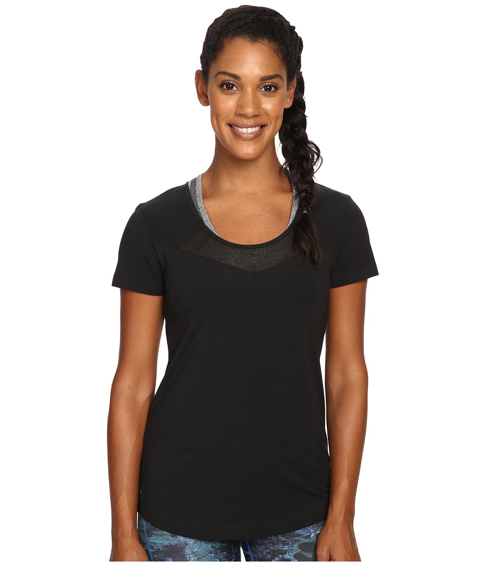 Lole Kesha Short Sleeve Top (Black) Women