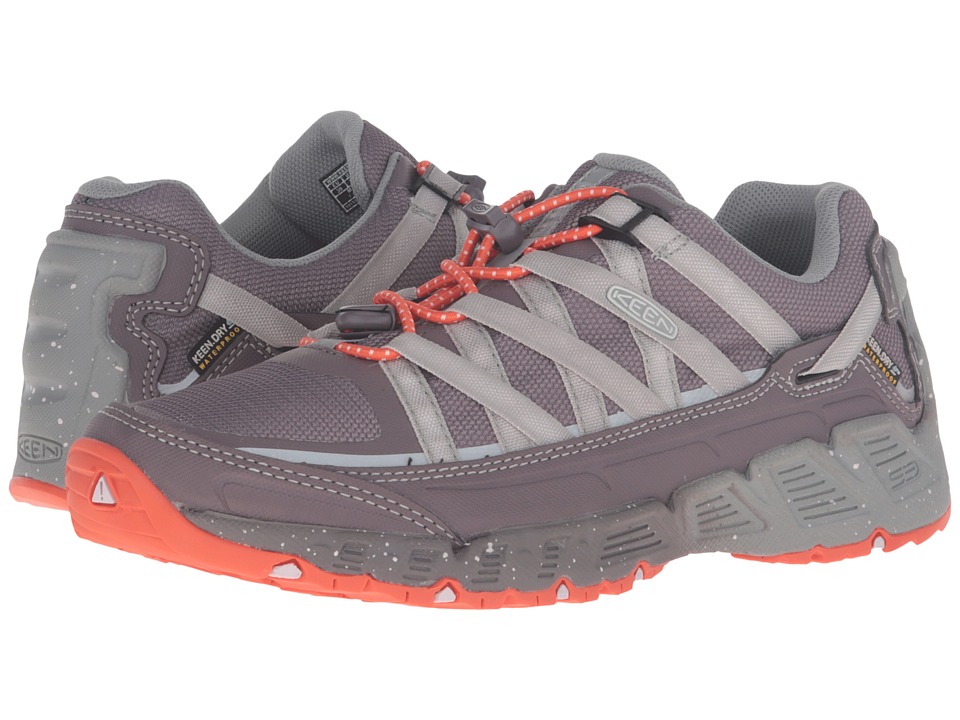 Keen Versatrail Waterproof (Shark/Tiger Lily) Women