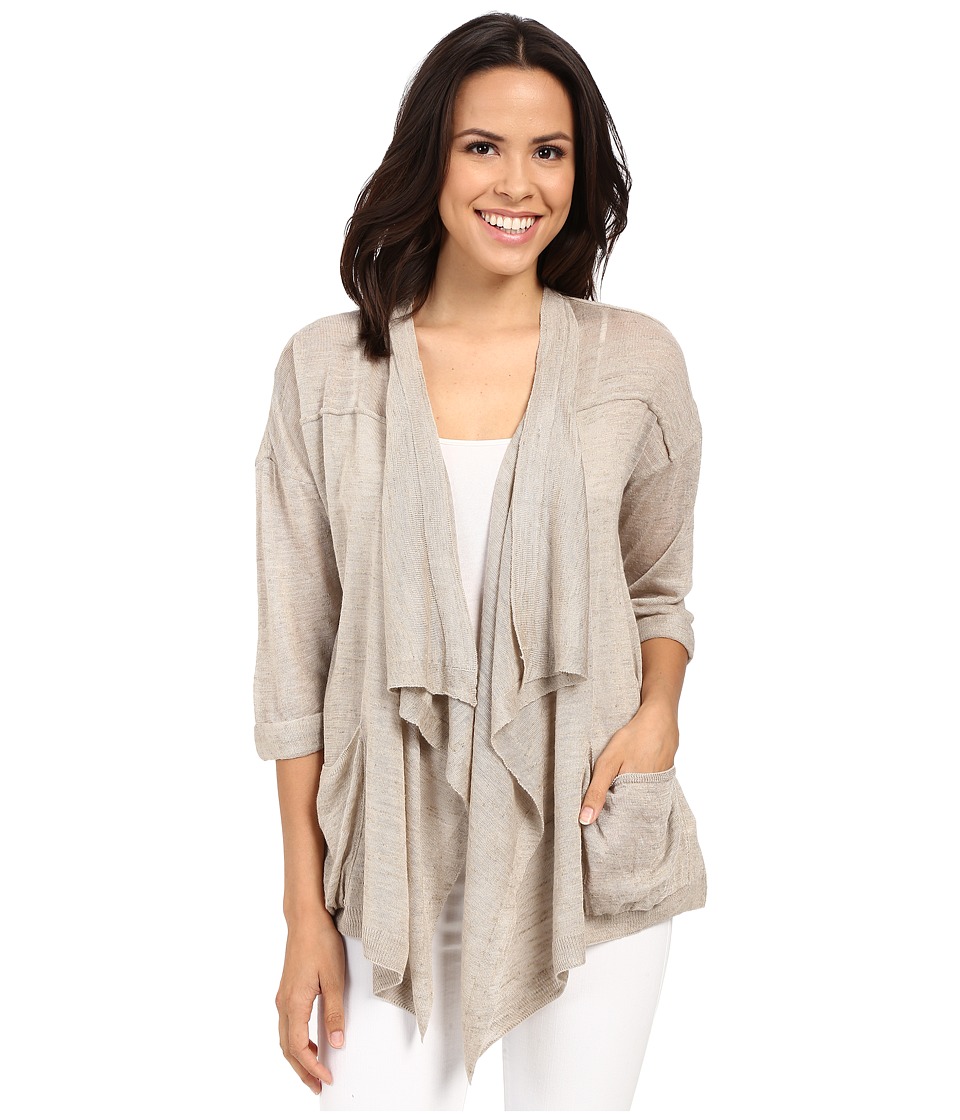 Mavi Jeans Open Front Cardigan (Ice Grey) Women
