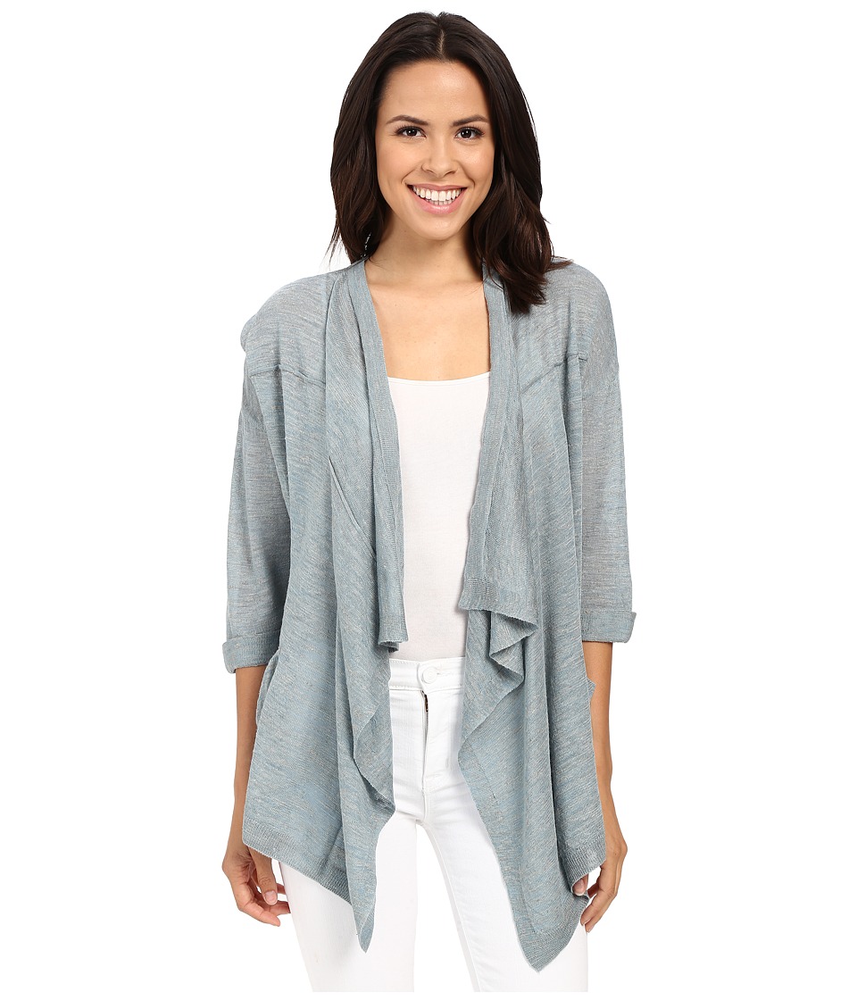 Mavi Jeans Open Front Cardigan (Nile Blue) Women