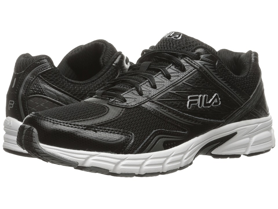 Fila - Royalty 2 (Black/Black/Metallic Silver) Men