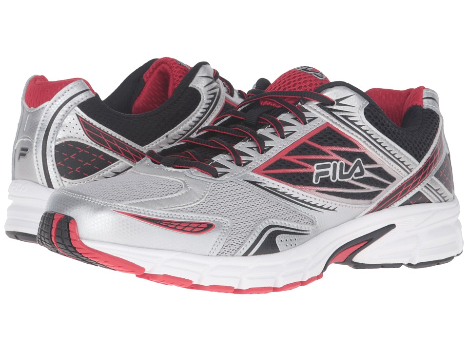 Fila - Royalty 2 (Metallic Silver/Black/Fila Red) Men