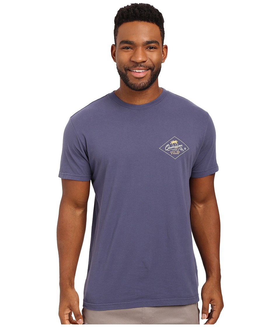 Quiksilver - Volcano Premium Tee (Night Shadow Blue) Men