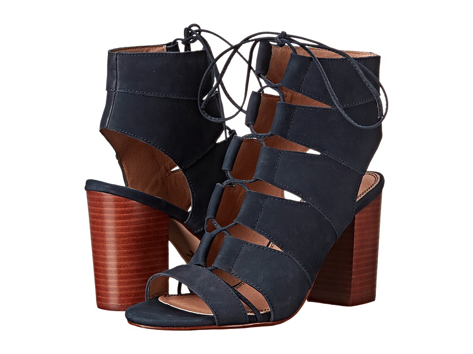 Splendid Banden (Navy Nubuck) High Heels