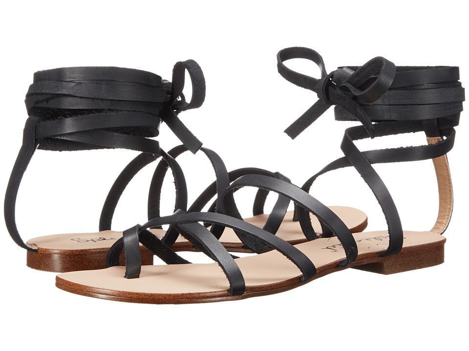 Splendid Carly (Black Leather) Women