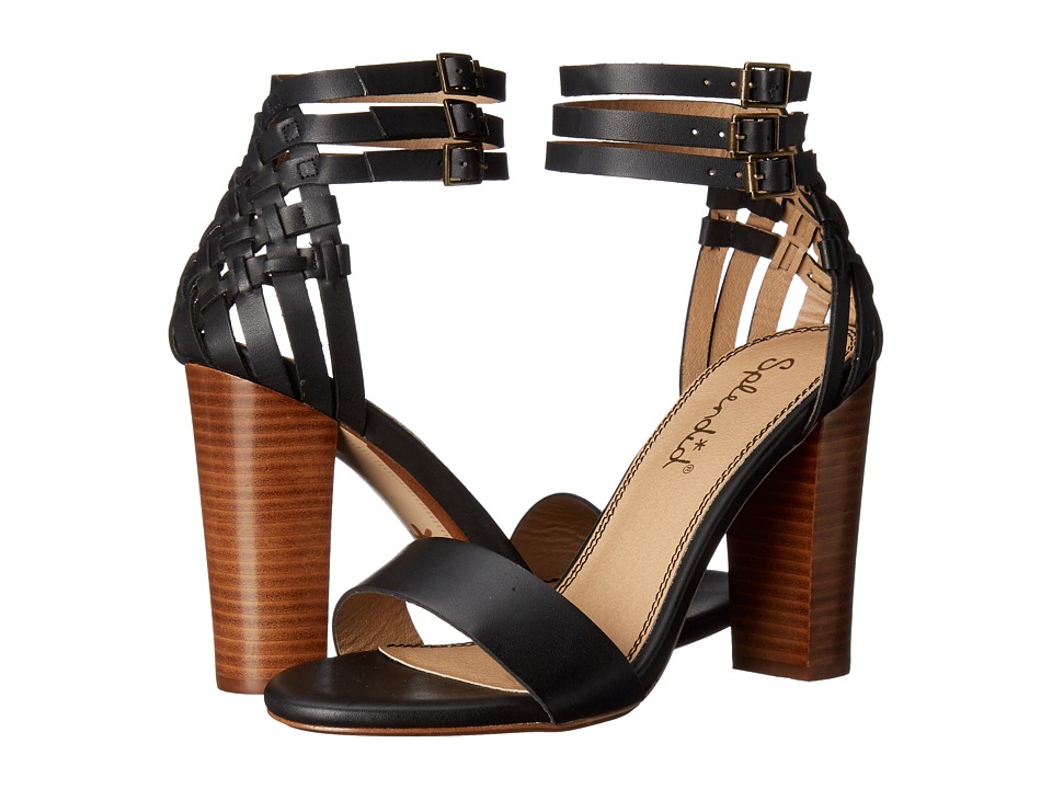 Splendid Jena (Black Leather) High Heels