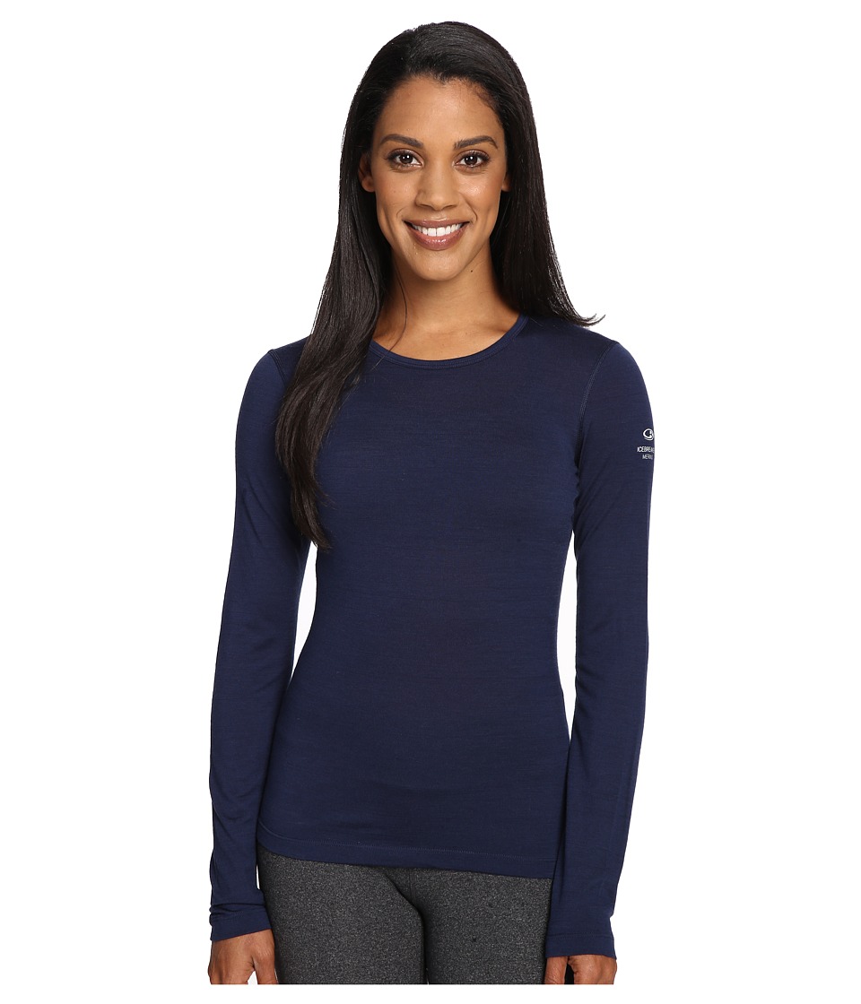 Icebreaker Oasis Long Sleeve Crewe (Admiral) Women
