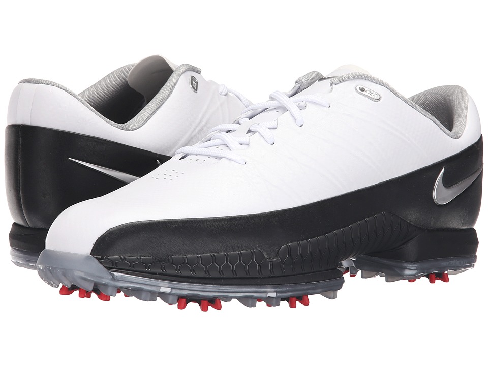 Nike Golf Air Zoom Attack (White/Metallic Silver/Black/University Red) Men