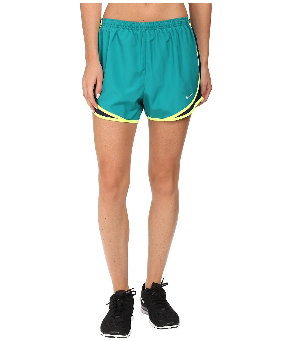 Nike Tempo Short (Rio Teal/Obsidian/Volt/Wolf Grey) Women