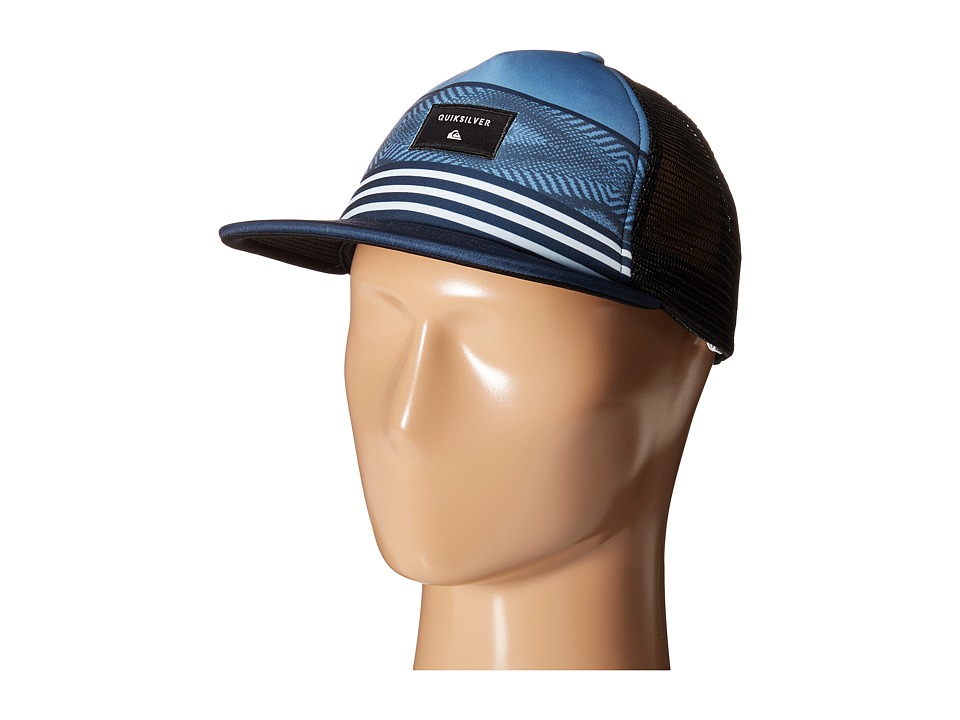 Quiksilver - Quad Block Hat (Captains Blue) Caps