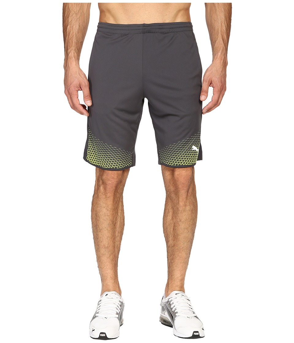 PUMA IT EVOTRG Shorts Touch (Asphalt/Safety Yellow) Men