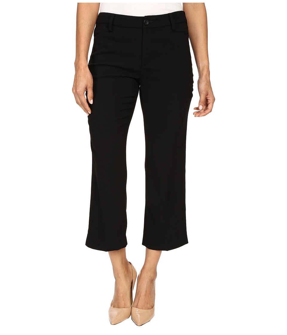 NYDJ Petite Petite Kylie Mini Flare Ankle in Black (Black) Women