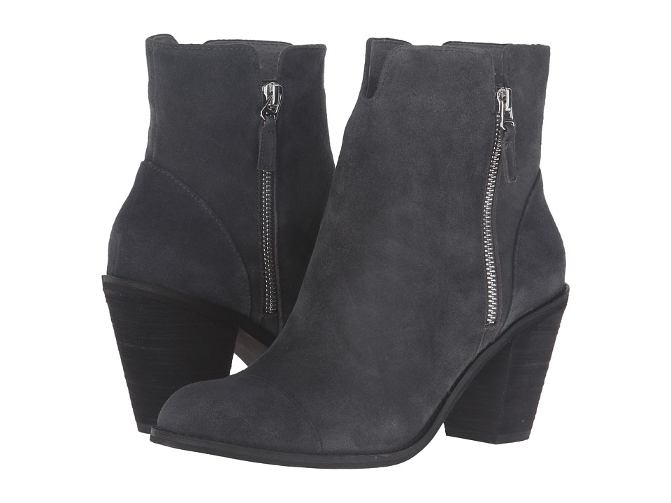 SoftWalk Fairhill (Dark Grey Cow Suede Leather) Women