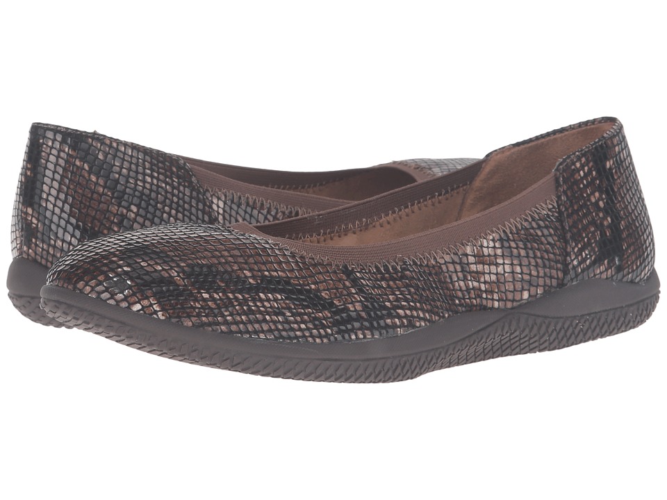 SoftWalk Hampshire (Brown Python) Women
