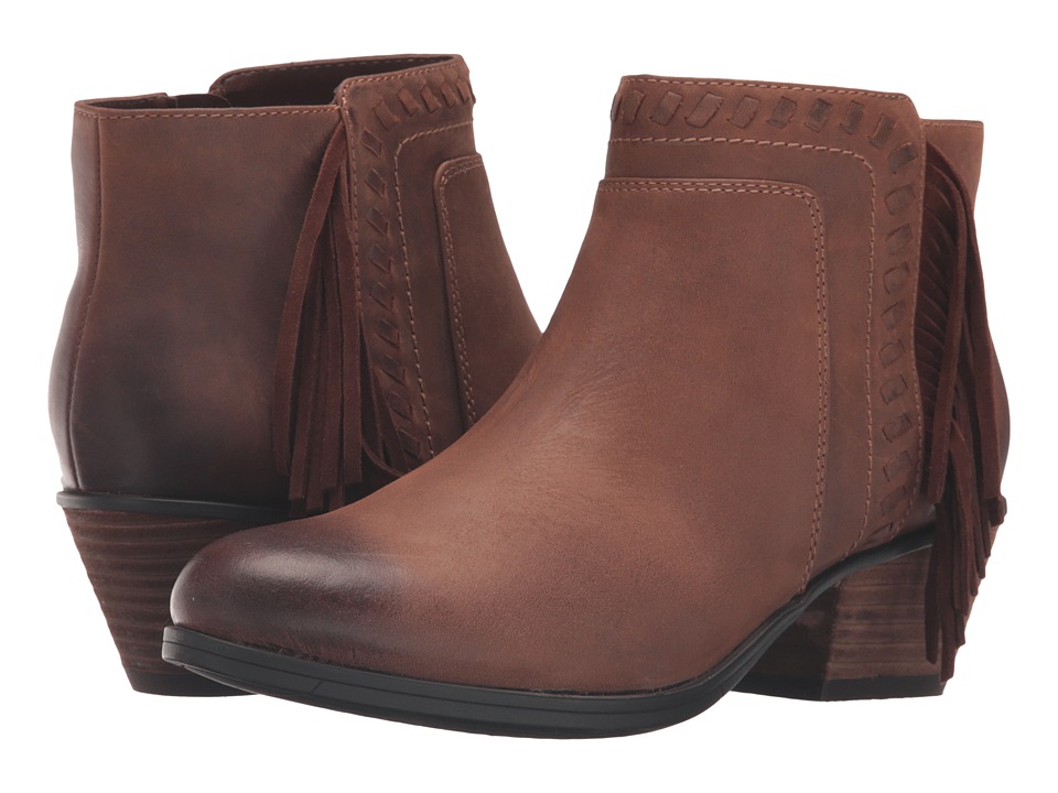 Clarks Gelata Flora (Brown Leather) Women
