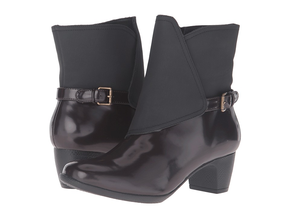 Trotters Stormy (Bordeaux/Black Box Leather) Women