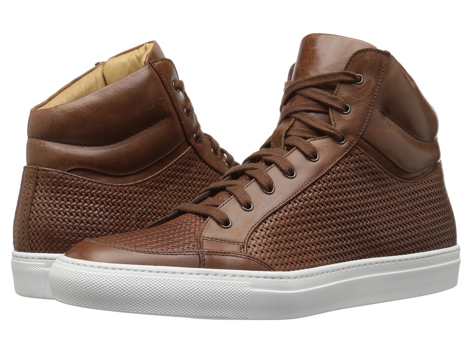 Aquatalia Asher (Nut Woven Full Grain) Men