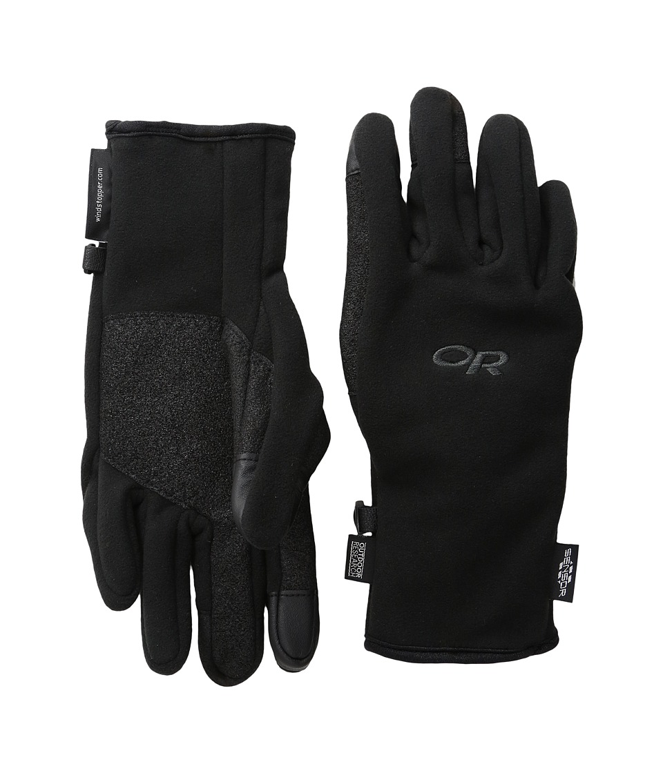 Outdoor Research - Gripper Sensor Gloves (Black) Extreme Cold Weather Gloves