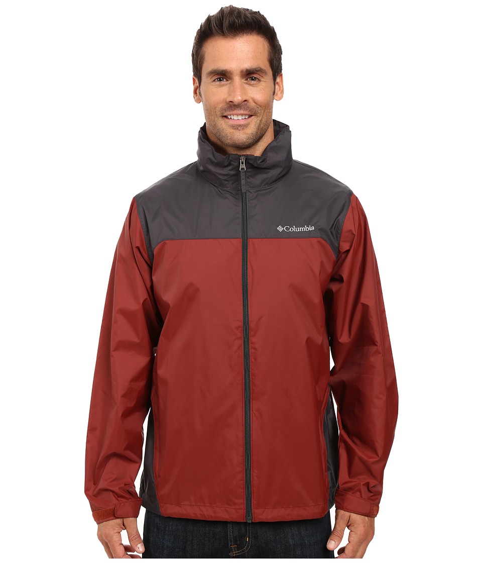 Columbia Glennaker Laketm Rain Jacket (Deep Rust/Grill) Men