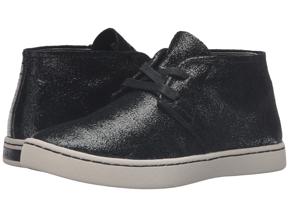 Hush Puppies Cille Gwen (Black Crackled Suede) Women